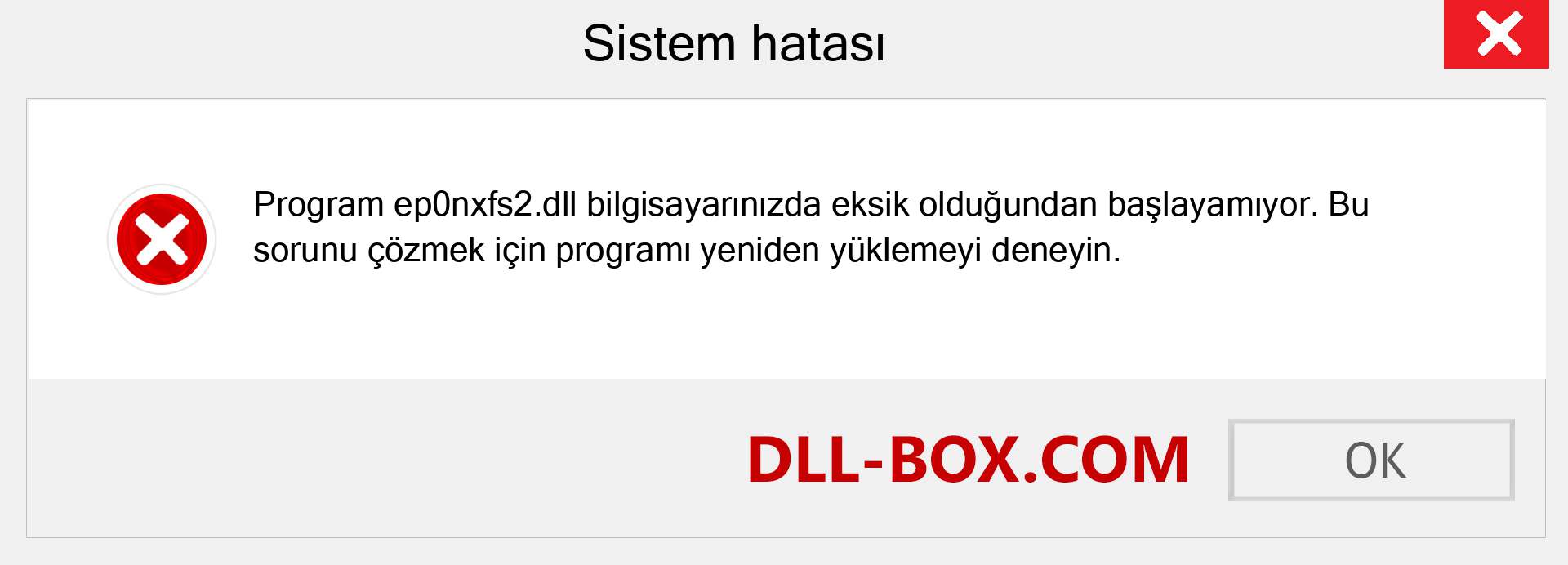 ep0nxfs2.dll dosyası eksik mi? Windows 7, 8, 10 için İndirin - Windows'ta ep0nxfs2 dll Eksik Hatasını Düzeltin, fotoğraflar, resimler